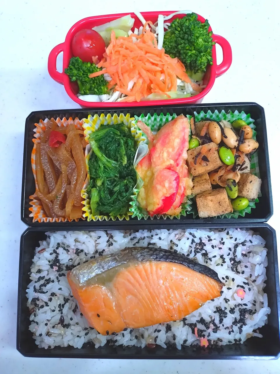 🍀2025/04115(火)鮭弁当|ともちんさん