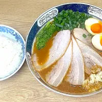 即席袋麺とご飯|じいちゃんさん