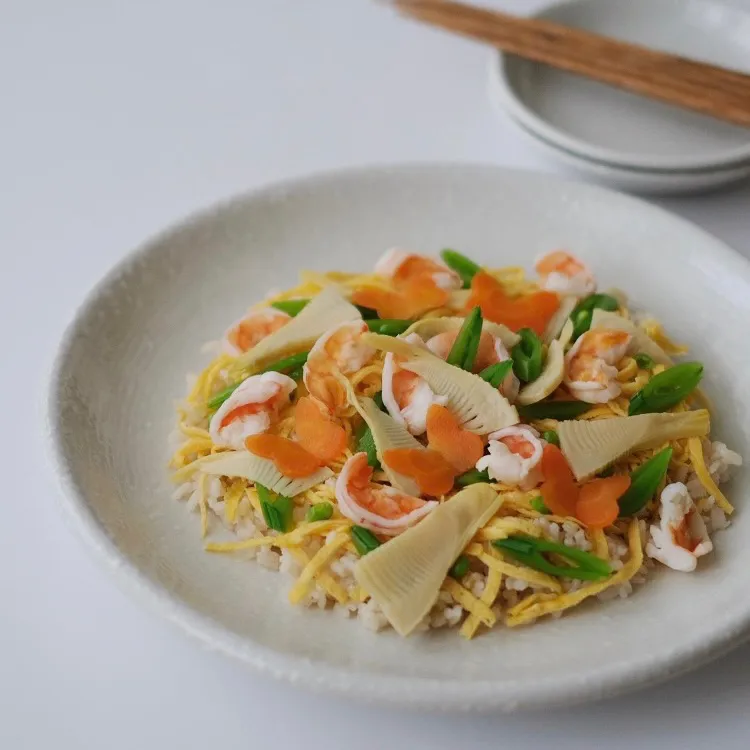 春のたけのこのちらし寿司♡ ﾟ+｡:.ﾟ|ohanaさん