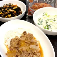 初！お家で吉野家🌟|ぽこぽこぷーさん