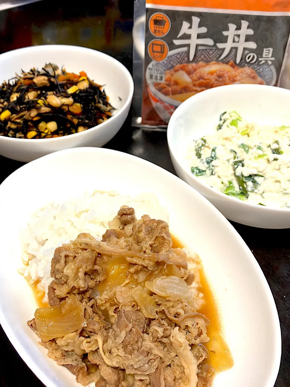 初！お家で吉野家🌟|ぽこぽこぷーさん