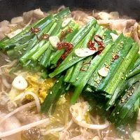 至高のもつ鍋（豚肉バラver）|あきさん