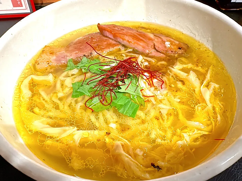 金色塩ラーメン|あべたかひろさん