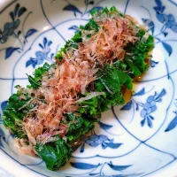 からし菜のおひたし| はるみさん