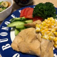 鶏むね肉のポン酢焼き|mikanさん
