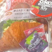 0416 クロワッサンサンド 男子高校生弁当|Riieeさん