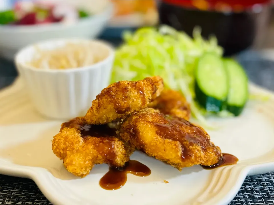 チキンカツ定食|M⭐︎さん