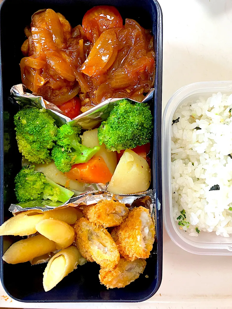 デミグラスハンバーグ弁当|あーやーさん