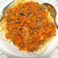 ミートソーススパゲッティー| のばーきさん