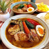 根菜たっぷりスープカレー！| ラゴさん。さん