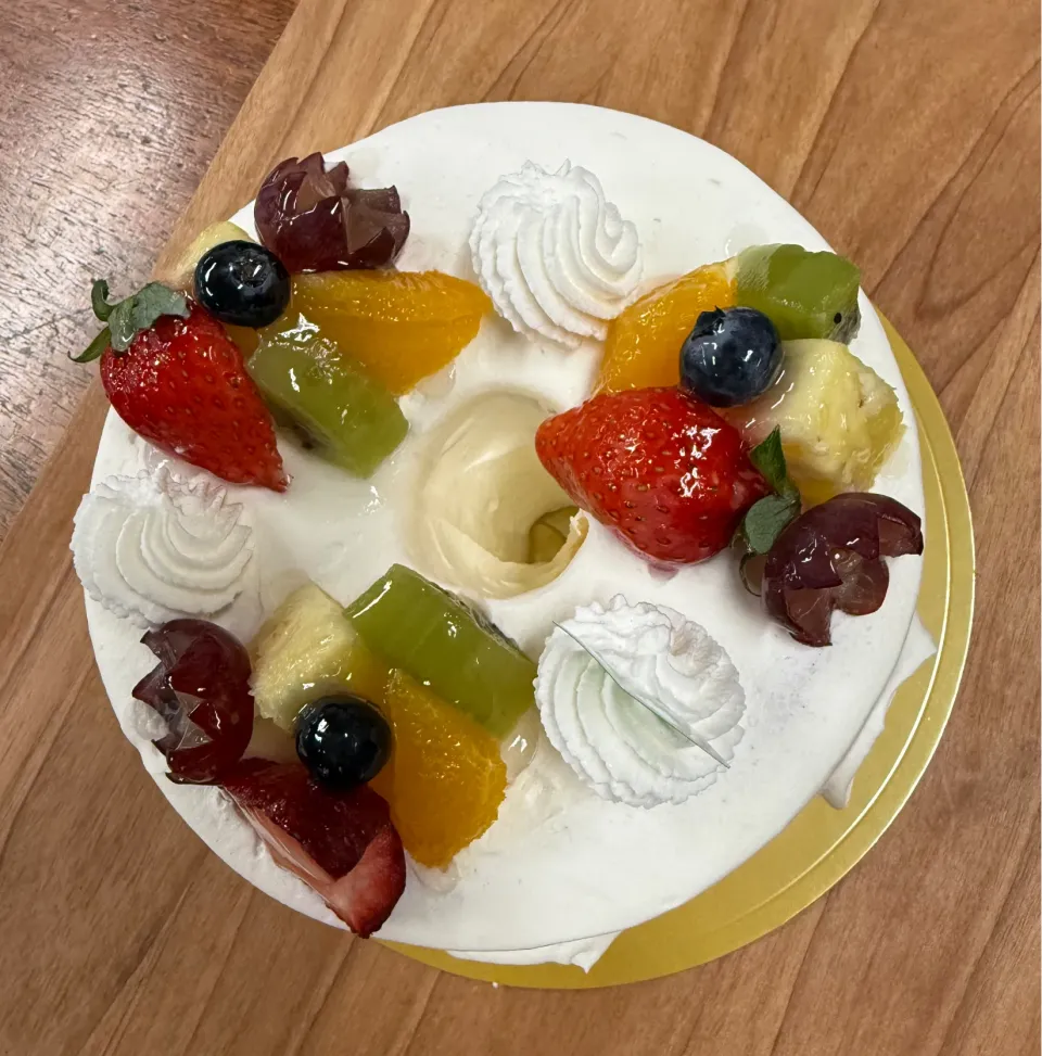 誕生日ケーキ|ちゃまんじゅうさん