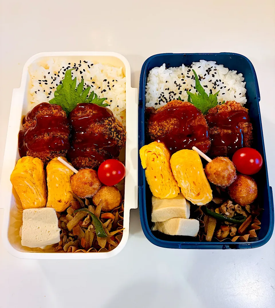 4/16 メンチカツ弁当|なおちゃんさん
