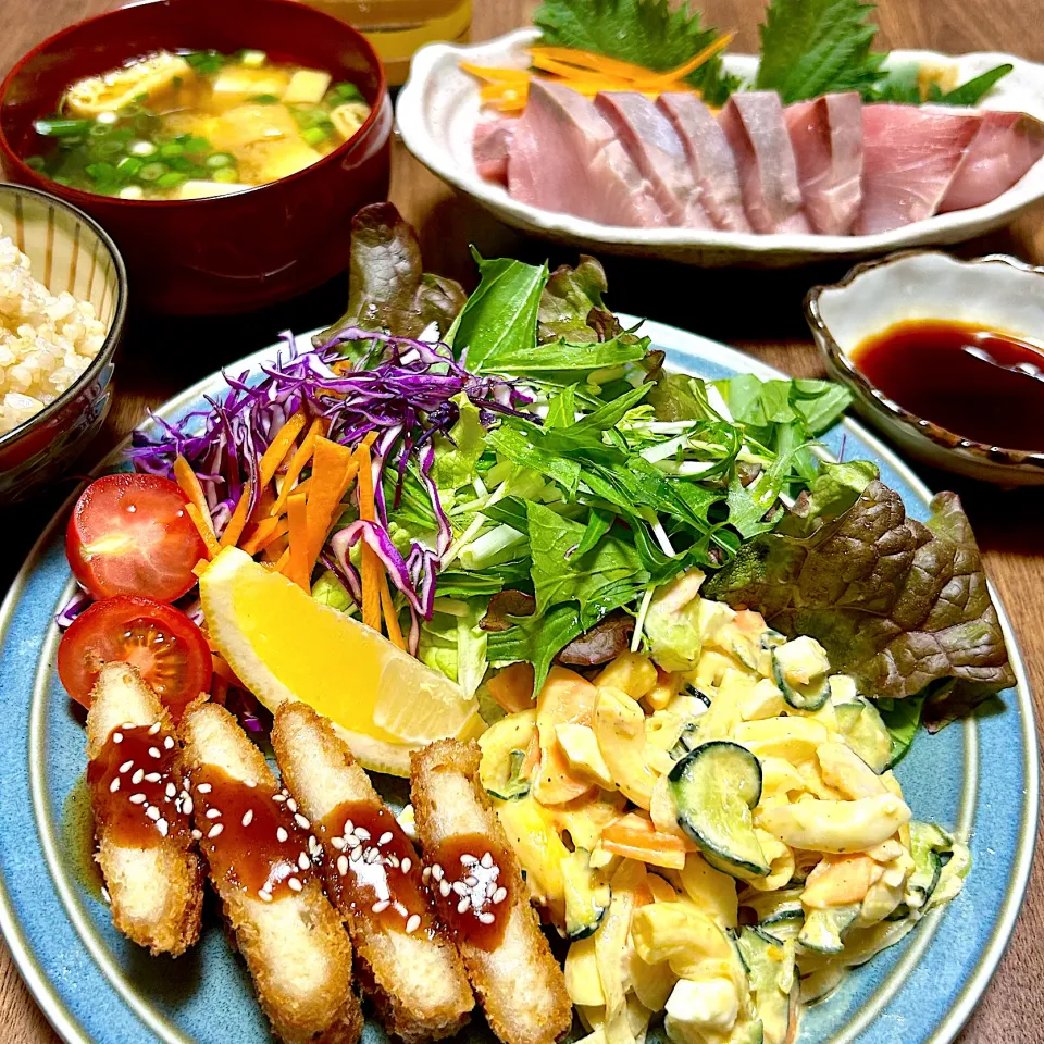 晩ご飯|青空の梅干しさん