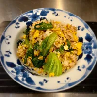 レタス塩昆布チャーハン|なか★やまさん