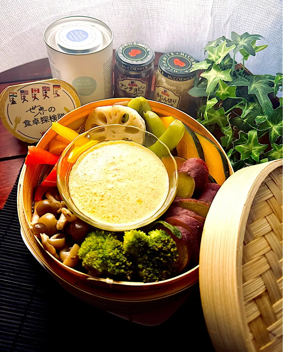 🌺🌺Foodie🌺🌺さんの料理 簡単❣️濃厚 野菜がおいしいバーニャ・カウダ🍅🥒|🌺🌺Foodie🌺🌺さん