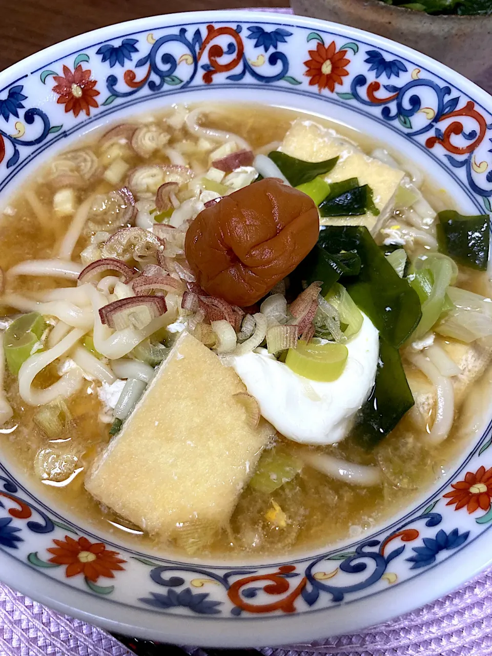 キツネ🦊うどん梅干しトッピング〜🍜|keitanさん