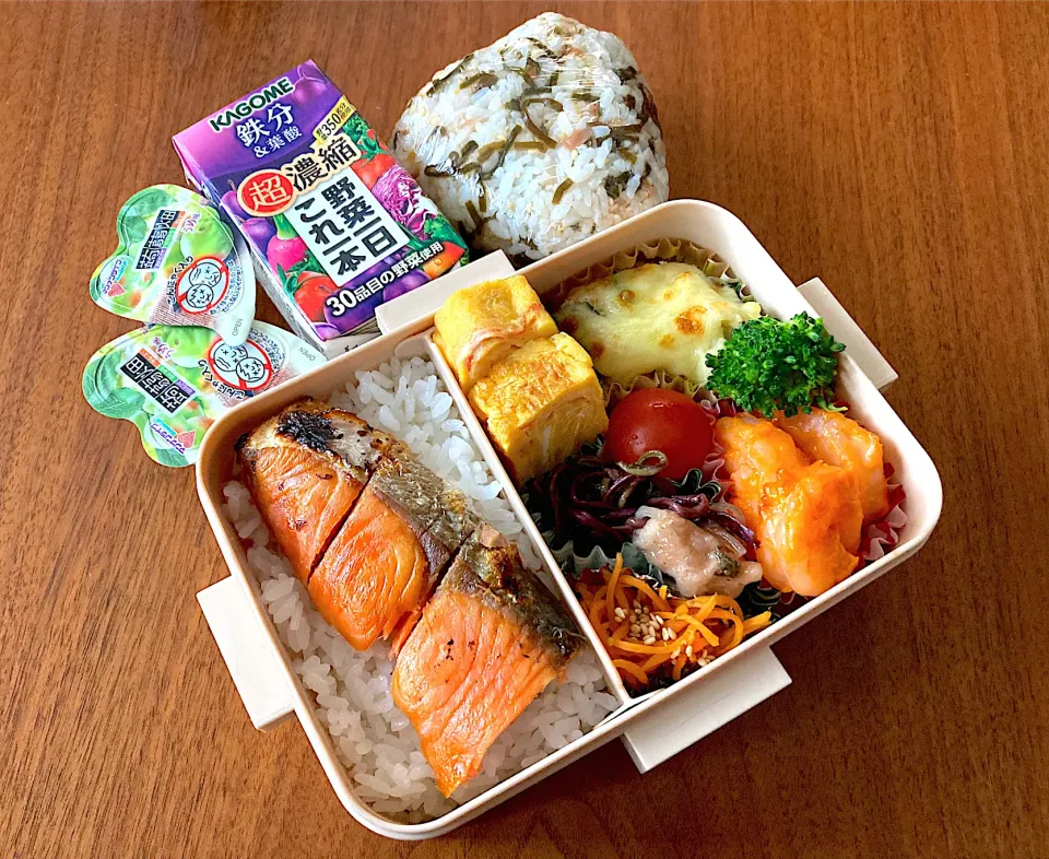 4月17日お弁当＆朝練おにぎり|Meimamaさん