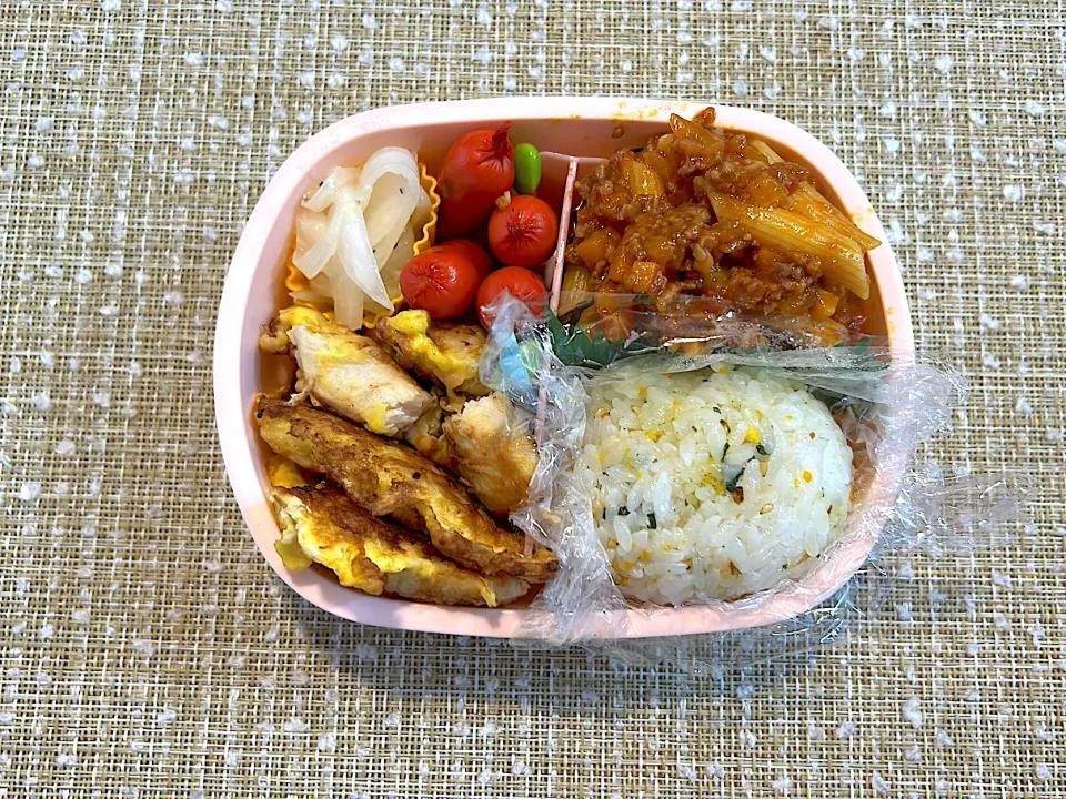 鶏のピカタ弁当|ともえもんさん