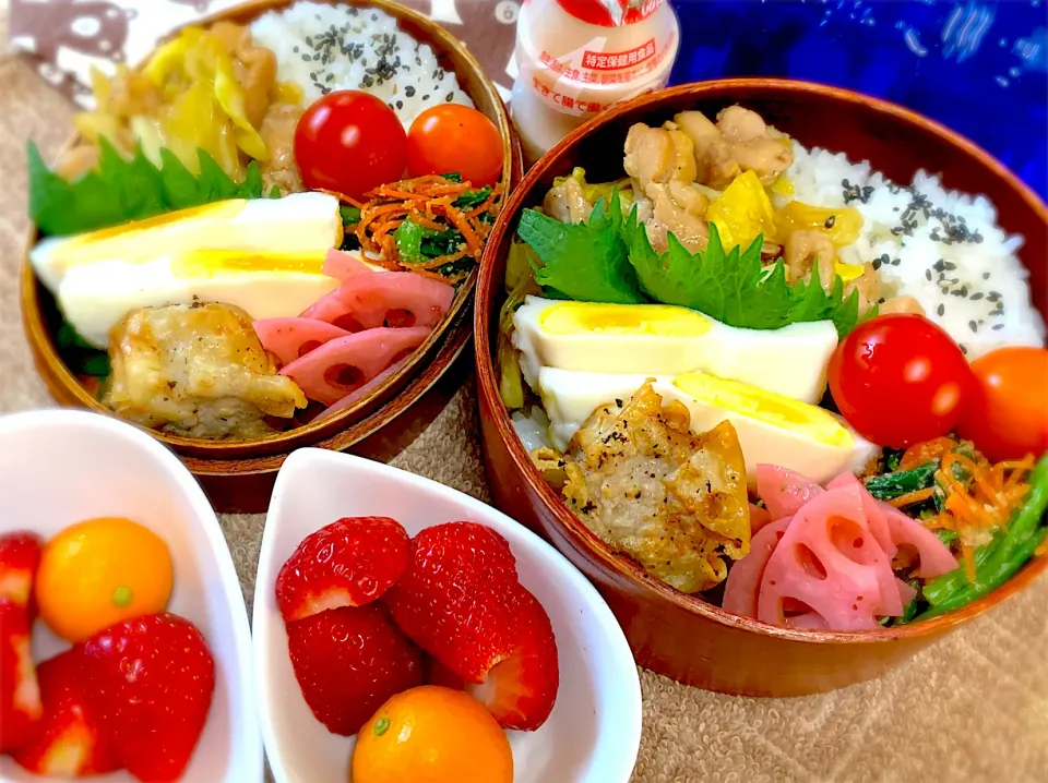 今日の夫婦弁⁽⁽ ◟(灬 ˊωˋ 灬)◞ ⁾⁾💕|桃実さん