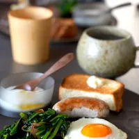 朝ごはん☀︎|asacoshirasakaさん