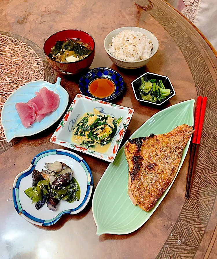 赤魚西京焼き晩御飯|ショコラさん