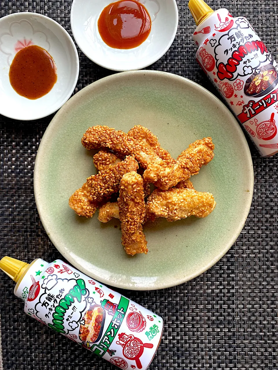 五香粉香る胡麻衣豚ロース揚げ　2種のYummyソース|栃倉 直人さん