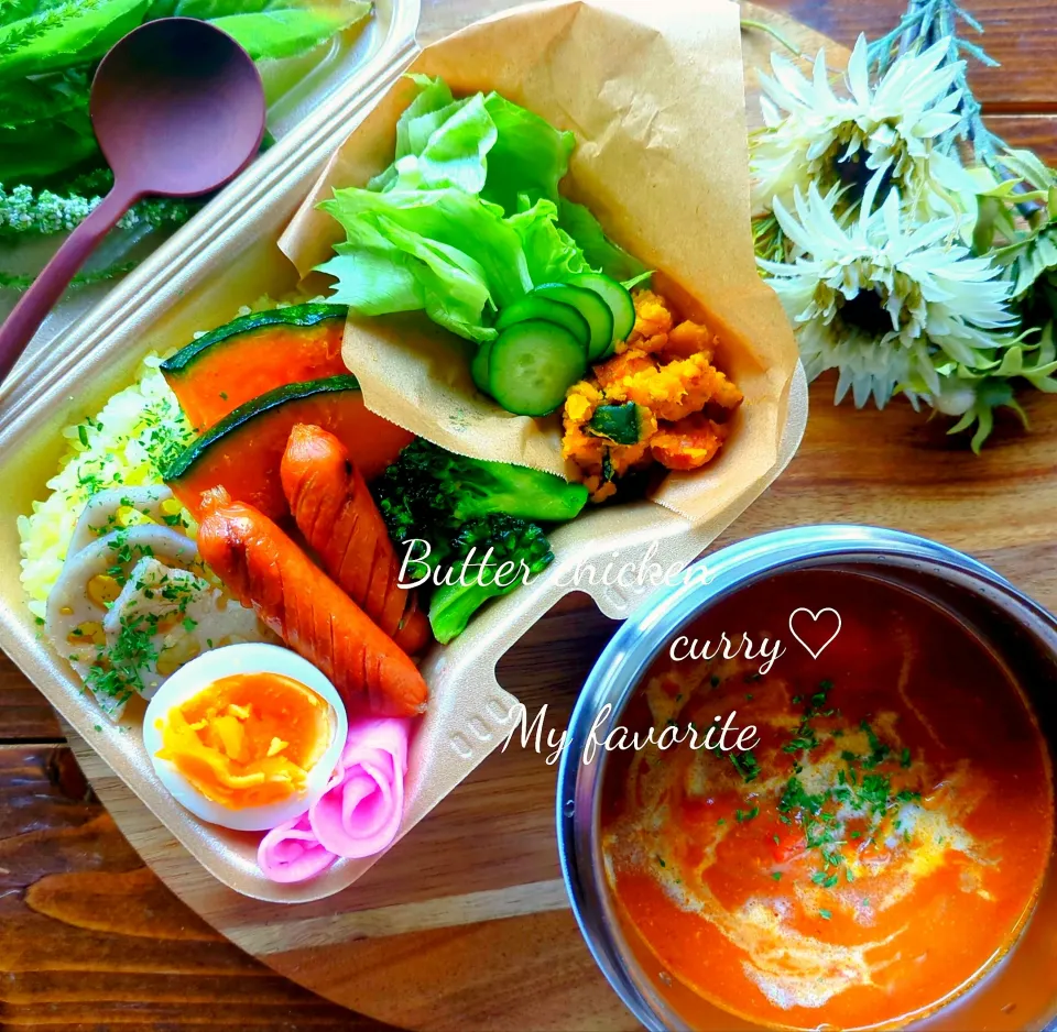バターチキンカレーランチ🍛|さらママさん