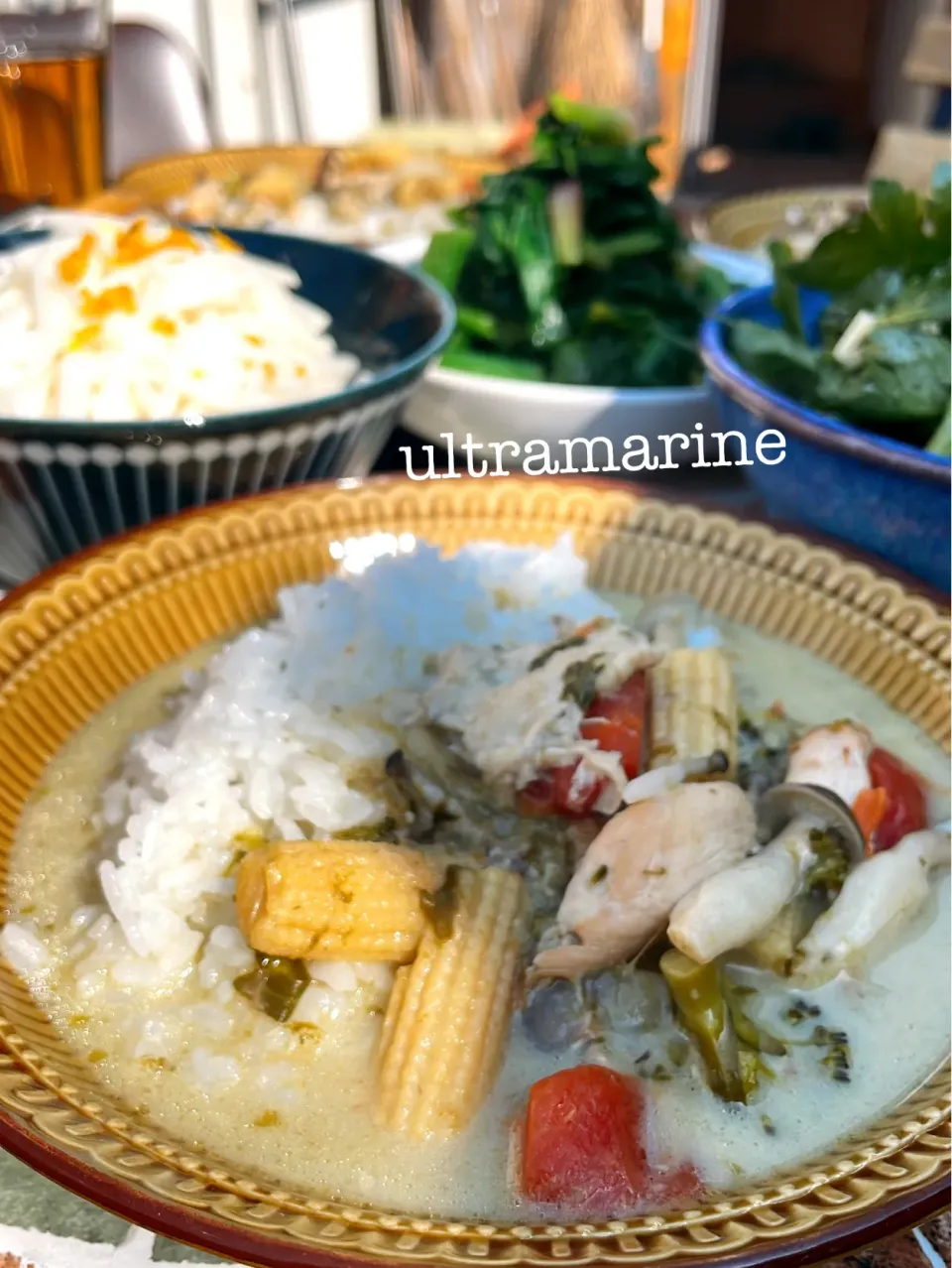 ＊春の陽射しの下で収穫ランチ♪＊|ultramarineさん