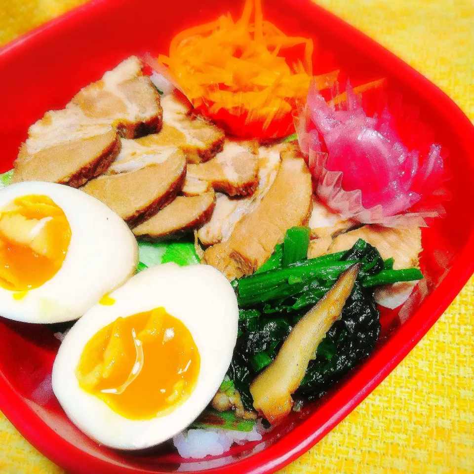 チャーシュー弁当|あんみっちゃんさん