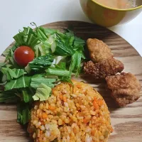 ☆夕飯☆あるもので(笑)|ｼｮｺﾗさん