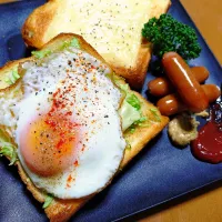 キャベツ卵チーズのサンド| はるみさん