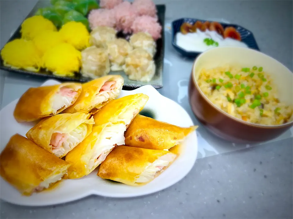 ringonamaさんの料理 新玉ねぎの春巻き✨|バシュランさん