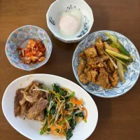 ビビンバ　鶏皮揚げ|みゆき🍑さん