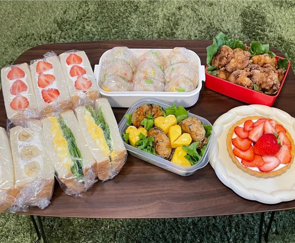 お花見弁当|🍒みぃ🍒さん