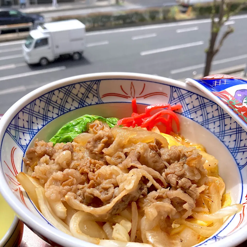 「牛丼の具」で他人丼|Kさん