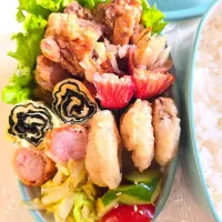 唐揚げ弁当🍱|みみさん