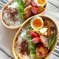 ガーリックチキンbento