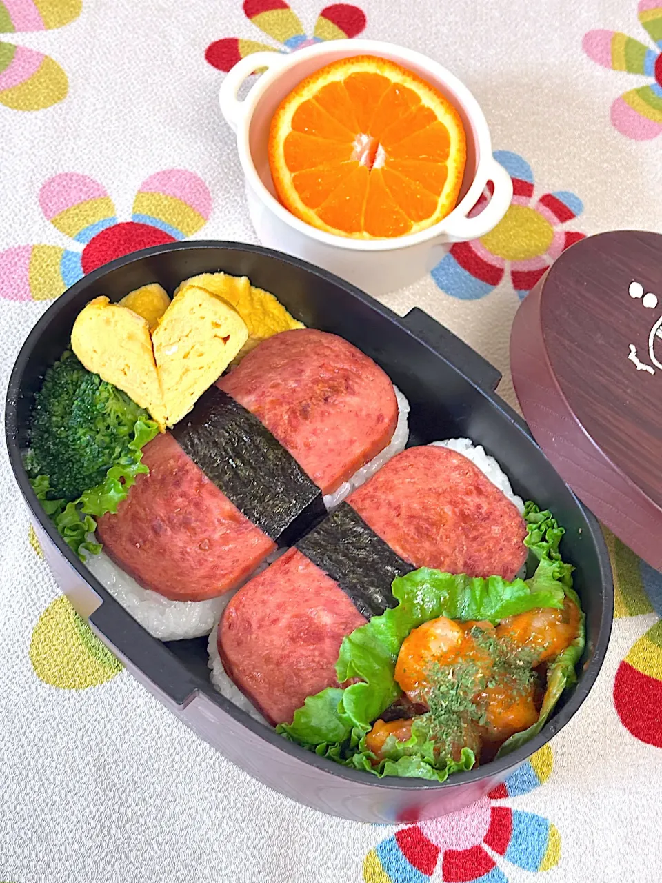 スパムおにぎり弁当|Chiharϋnさん