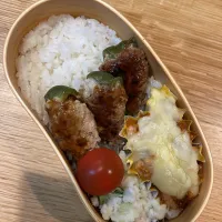 ピーマン肉詰め弁当|mrckm.mamさん