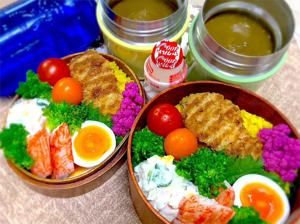 今日の夫婦弁⁽⁽ ◟(灬 ˊωˋ 灬)◞ ⁾⁾💕|桃実さん