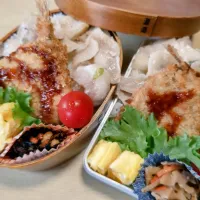 2025/04/18　夫と息子のお弁当|まるならさん