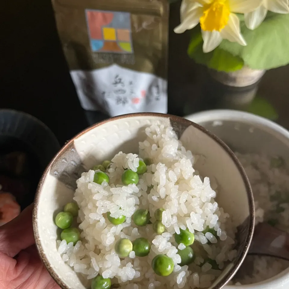 豆ごはん|ひろこさん