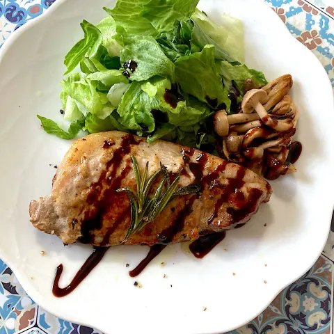 「プラス糀 生塩糀パウダー黒胡椒ブレンド150g」を使ってみたSnapdishの料理・レシピ写真:ポークソテー🐖