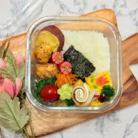 でっかいおにぎり風弁当|たぴさん