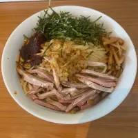 竹麺亭 和えめん400辛ダレ1