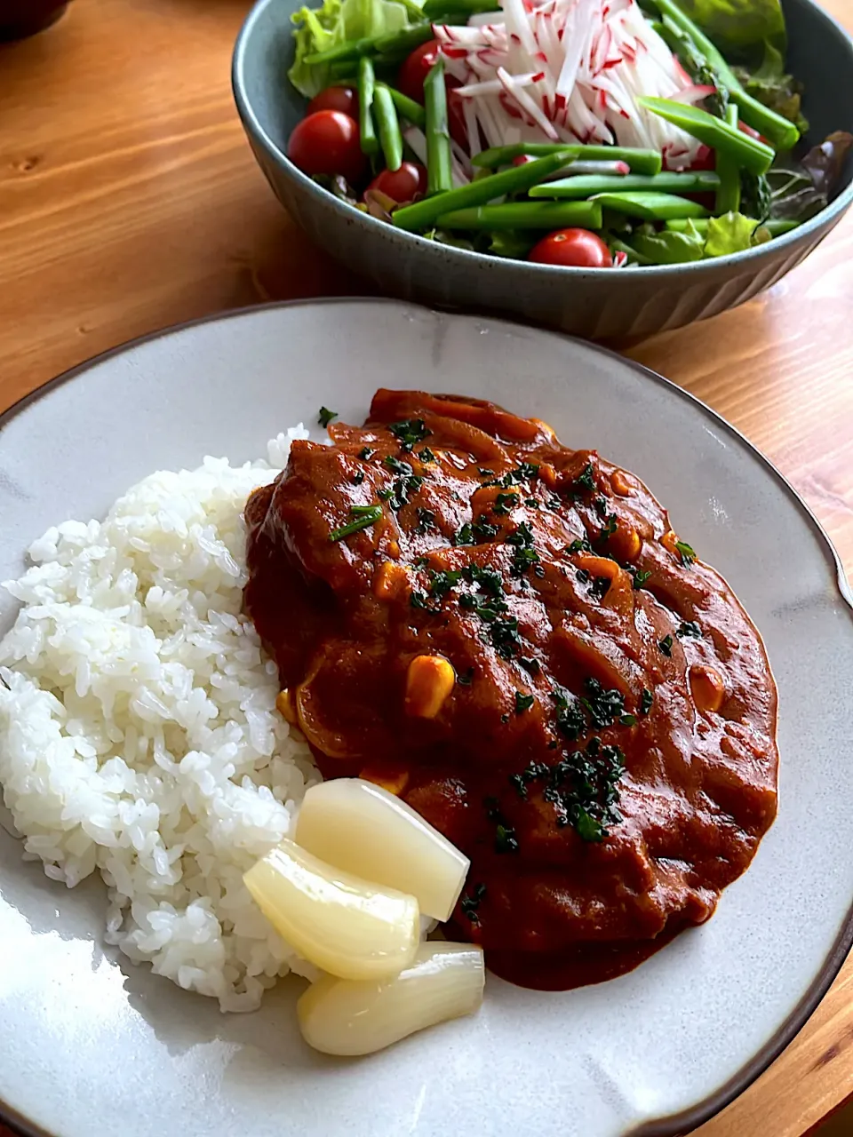 カレーライス|おさかなさん