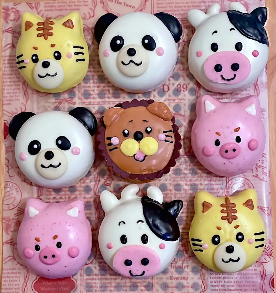 🍩🐼🐯動物ドーナツ🐱🐼🍩|AXさん
