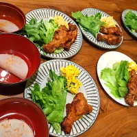 手羽元からあげ　ふろふき大根|m aさん