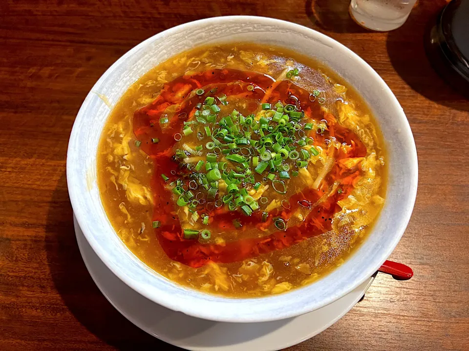 とろみ酸辣湯麺（サンラータンメン）🍜✨|yokoさん