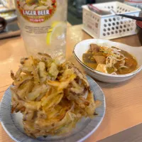 煮込みと野菜天|あきちゃ☆彡さん